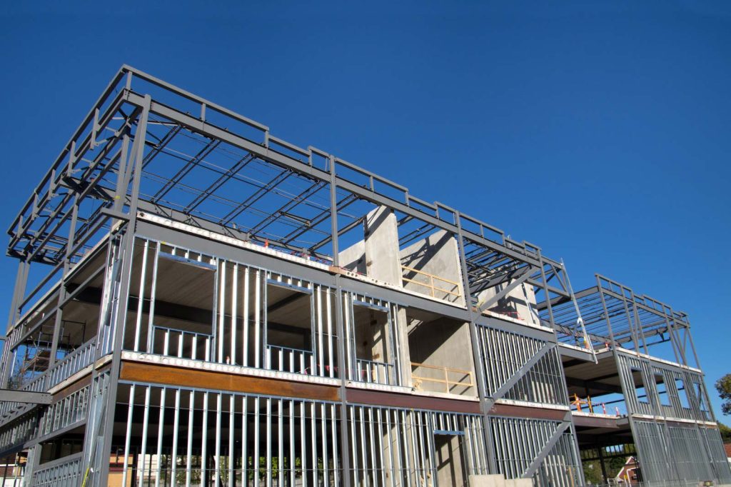 metal framed home