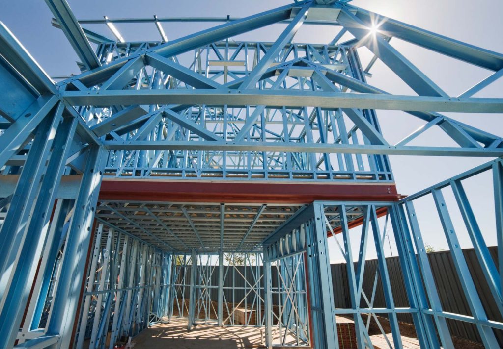 metal framed home