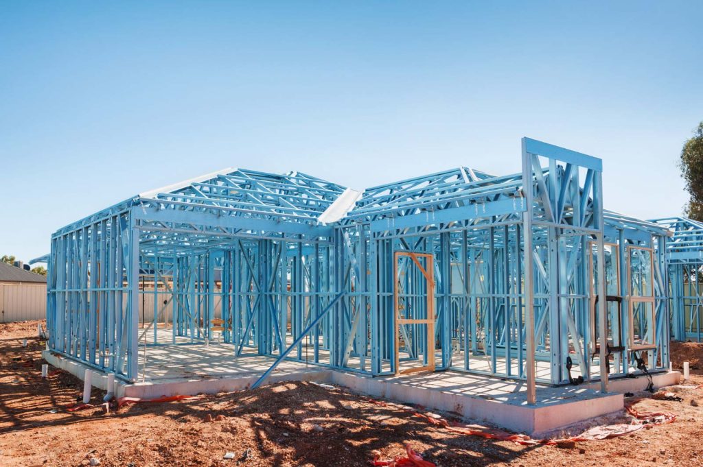 metal framed home