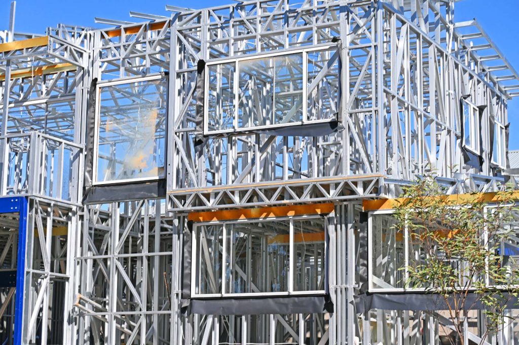 metal framed home