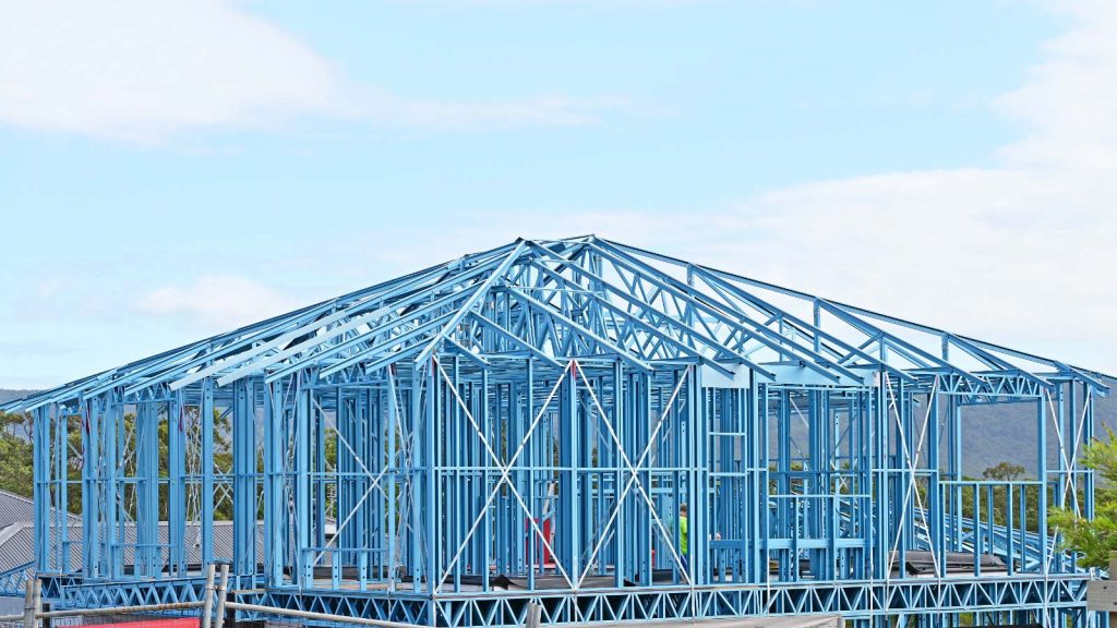 metal framed home
