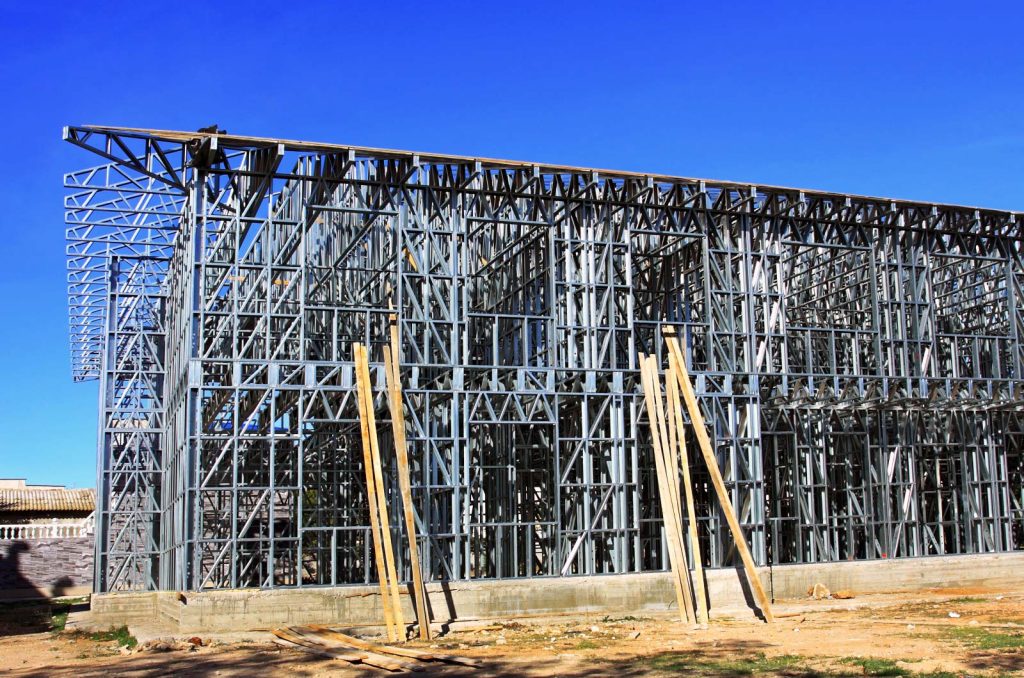 metal framed home