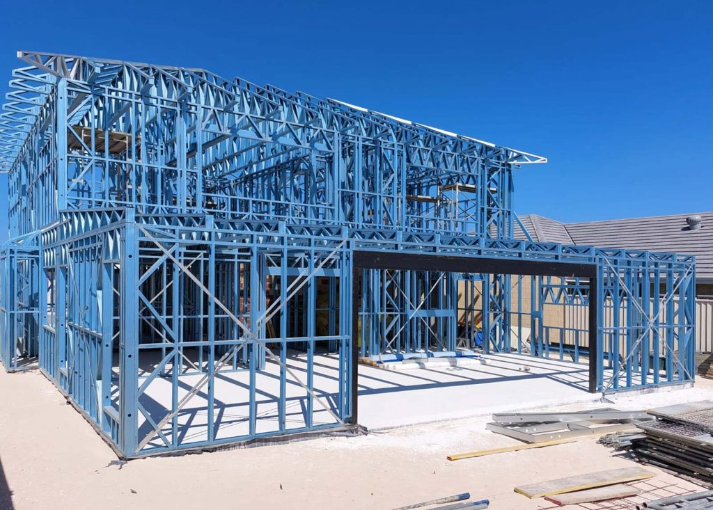 metal framed home